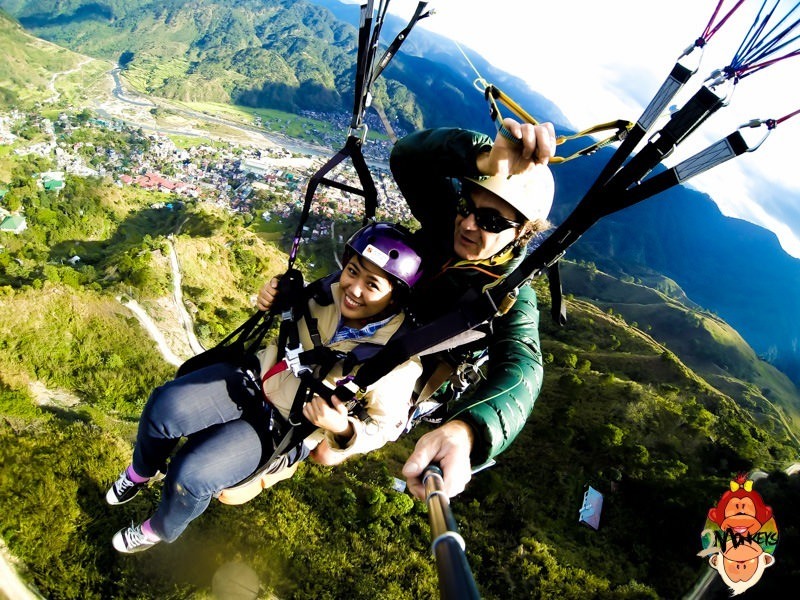 Paragliding in Bontoc