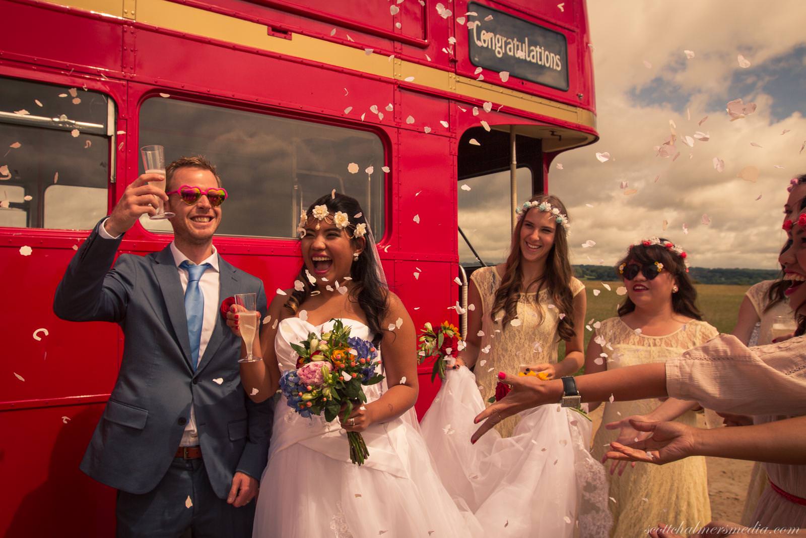 Kach and Jonathan UK Wedding